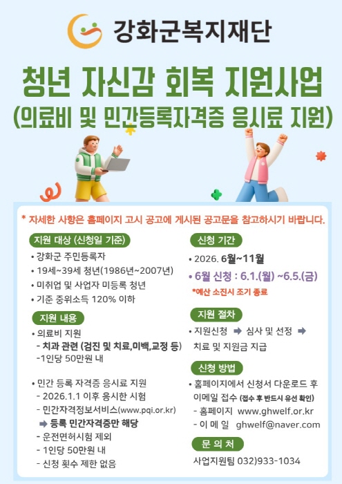 청년 자신감 회복